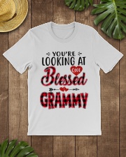 One Blessed Grammy - Red Classic T-Shirt lifestyle-mens-crewneck-front-18