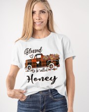 Blessed To Be Called Honey - Autumn Classic T-Shirt apparel-classic-tshirt-lifestyle-front-100