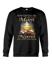 Mom And Nani - Book Crewneck Sweatshirt tile