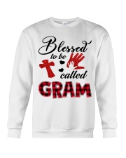Blessed To Be Called Gram - Red Crewneck Sweatshirt tile