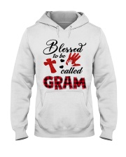 Blessed To Be Called Gram - Red Hooded Sweatshirt tile