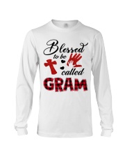 Blessed To Be Called Gram - Red Long Sleeve Tee tile