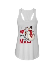 I Love Being Called Mam - Xmas Ladies Flowy Tank tile
