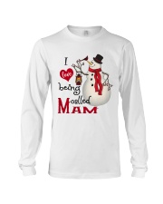 I Love Being Called Mam - Xmas Long Sleeve Tee tile