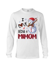 I Love Being A Mimom - Xmas Long Sleeve Tee tile