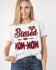 Blessed Mom-Mom - Red Classic T-Shirt apparel-classic-tshirt-lifestyle-front-100
