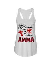 Blessed To Be Called Amma - Red Ladies Flowy Tank tile