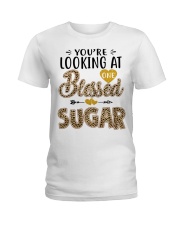 One Blessed Sugar - Leo Ladies T-Shirt tile