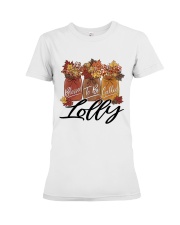 Blessed To Be Called Lolly - M Premium Fit Ladies Tee tile