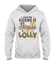 One Blessed Lolly - Leo Hooded Sweatshirt tile