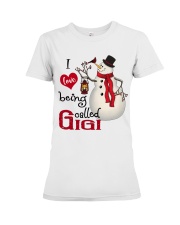 I love being called Gigi - Xmas Premium Fit Ladies Tee tile