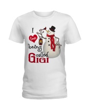 I love being called Gigi - Xmas Ladies T-Shirt tile