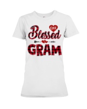 Blessed Gram - Red Premium Fit Ladies Tee tile