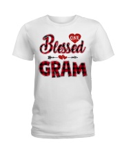 Blessed Gram - Red Ladies T-Shirt tile