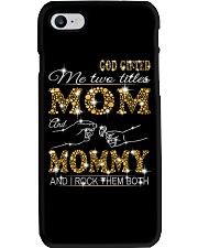 Mom And Mommy - Bling M Phone Case tile