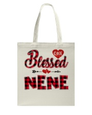 Blessed Nene - Red Tote Bag tile