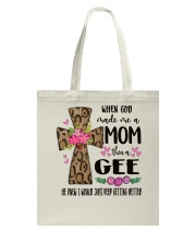 Mom Then A Gee - Cross 2 Tote Bag tile