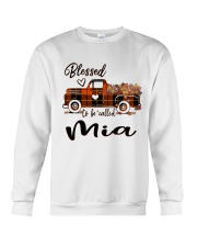 Blessed To Be Called Mia - Autumn Crewneck Sweatshirt tile