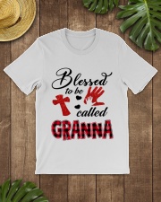 Blessed To Be Called Granna - Red Classic T-Shirt lifestyle-mens-crewneck-front-18