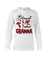 Blessed To Be Called Granna - Red Long Sleeve Tee tile
