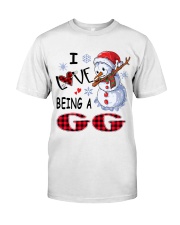 I Love Being A Gg - Xmas Classic T-Shirt front