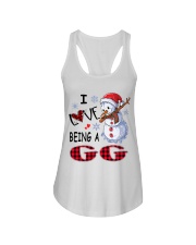 I Love Being A Gg - Xmas Ladies Flowy Tank tile