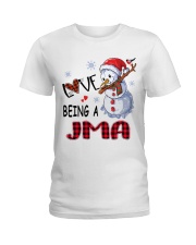 I Love Being A Jma - Xmas Ladies T-Shirt tile