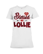 Blessed Lollie - Red Premium Fit Ladies Tee tile