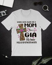 Mom Then A Gia - Cross Classic T-Shirt lifestyle-mens-crewneck-front-16