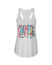 Blessed To Be Called Grammie - Art Ladies Flowy Tank tile