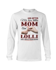 Mom And Lolli I Rock Them Both Long Sleeve Tee tile