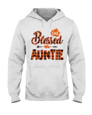 Blessed Auntie - Autumn Hooded Sweatshirt tile
