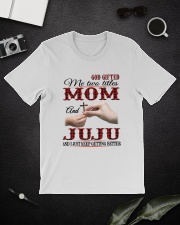 Mom And Juju - CR.Png Classic T-Shirt lifestyle-mens-crewneck-front-16