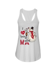 I Love Being Called Ma - Xmas Ladies Flowy Tank tile