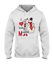 I Love Being Called Ma - Xmas Hooded Sweatshirt tile
