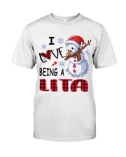 I Love Being A Lita - Xmas Classic T-Shirt front