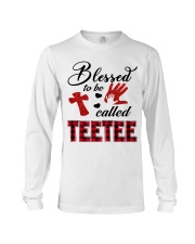 Blessed To Be Called Teetee - Red Long Sleeve Tee tile