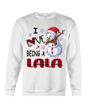I Love Being A Lala - Xmas Crewneck Sweatshirt tile