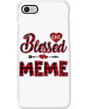 Blessed Meme - Red Phone Case tile