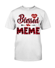 Blessed Meme - Red Classic T-Shirt front