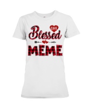 Blessed Meme - Red Premium Fit Ladies Tee tile