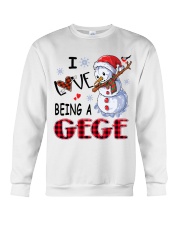 I Love Being A Gege - Xmas Crewneck Sweatshirt tile