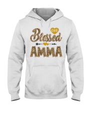 Blessed Amma - Leo Hooded Sweatshirt tile