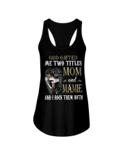 Mom And Mamie - Rock Them Both Cross Ladies Flowy Tank tile