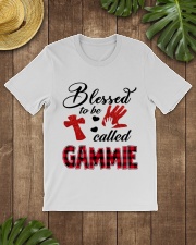 Blessed To Be Called Gammie - Red Classic T-Shirt lifestyle-mens-crewneck-front-18