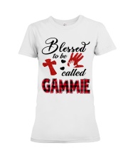 Blessed To Be Called Gammie - Red Premium Fit Ladies Tee tile