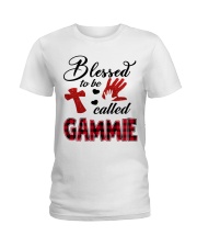 Blessed To Be Called Gammie - Red Ladies T-Shirt tile