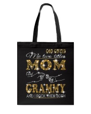 Mom And Grammy - Bling M Tote Bag tile