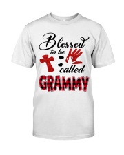 Blessed To Be Called Grammy - Red Classic T-Shirt front