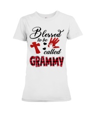 Blessed To Be Called Grammy - Red Premium Fit Ladies Tee tile